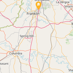 Aloft Nashville Franklin on the map